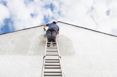 Peinture extérieure à Baguer-Pican — façades et ravalement